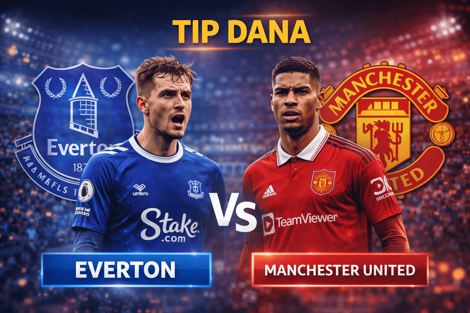 Tip dana: Everton vs Manchester United (23.02.2026. 21:00)
