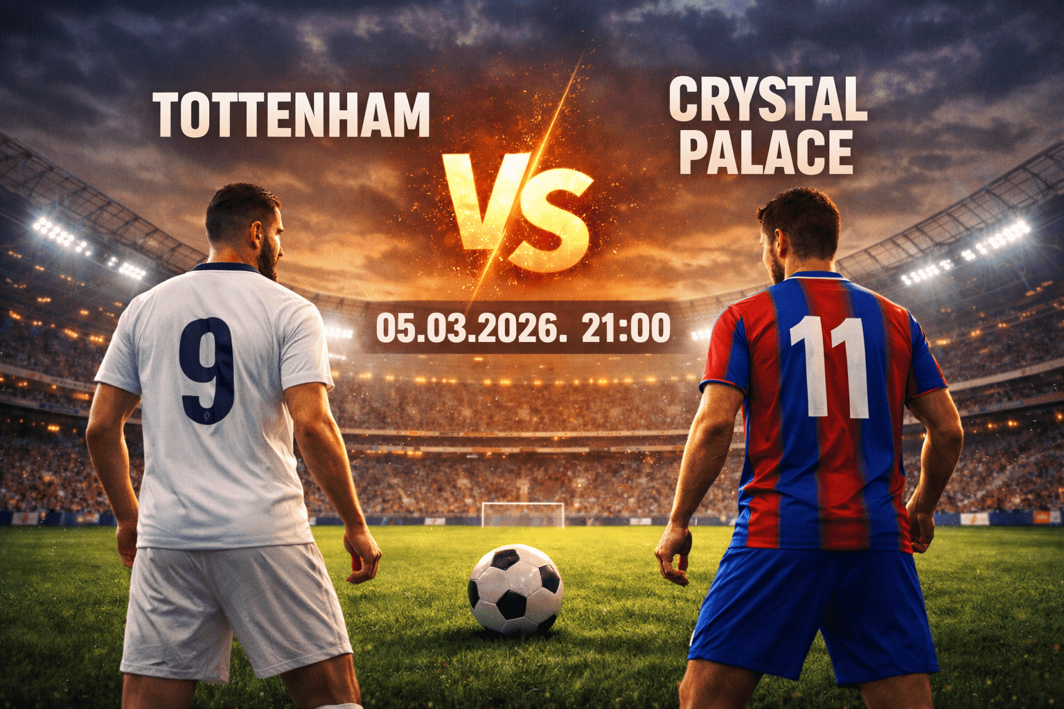 Tip dana: Tottenham vs Crystal Palace (05.03.2026. 21:00)